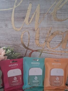 Mistify Hydrating Hand Sanitizer Trio - Cherry, Coconut & Peach